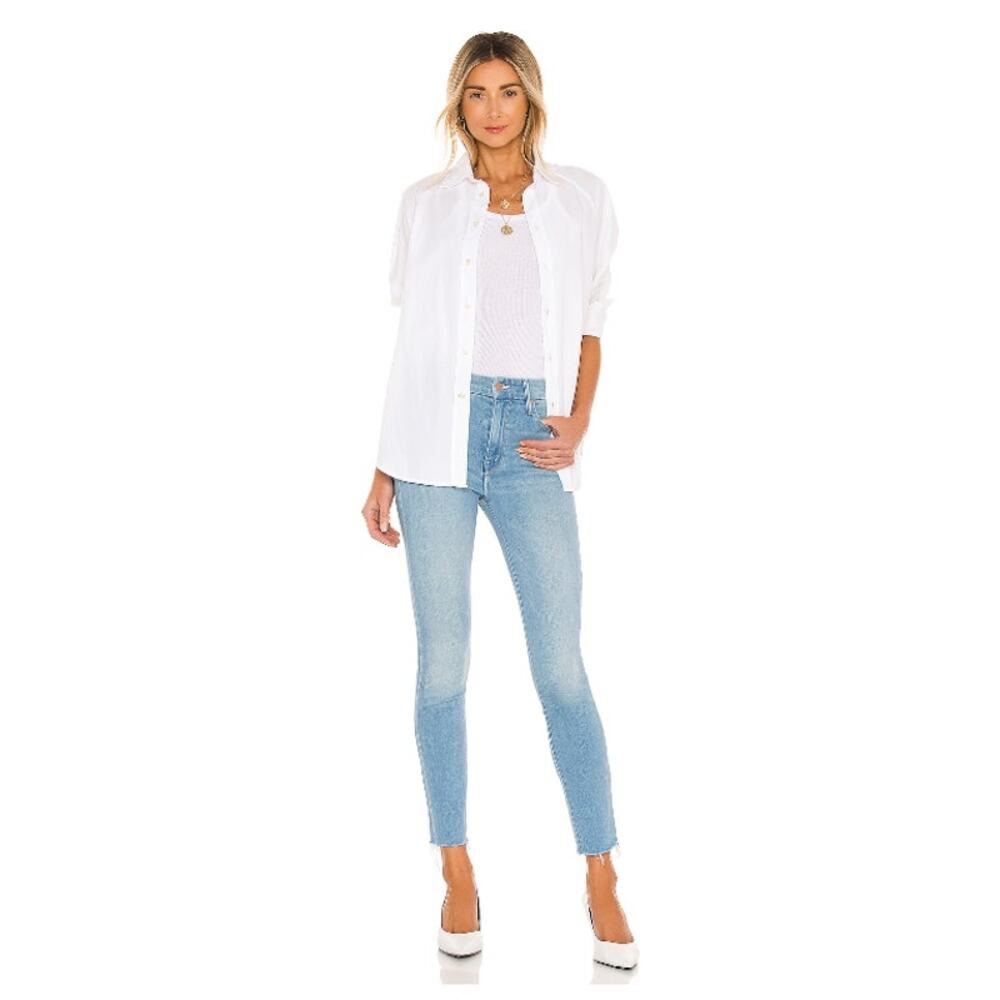 MOTHER The Looker Ankle Fray‎ Skinny Size 26